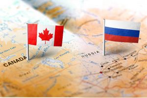 Tamaño territorial de Rusia y Canadá