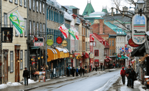 calle estrecha Quebec
